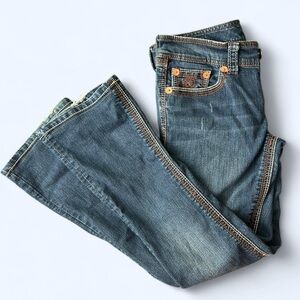 Bootcut Blue Denim Jeans